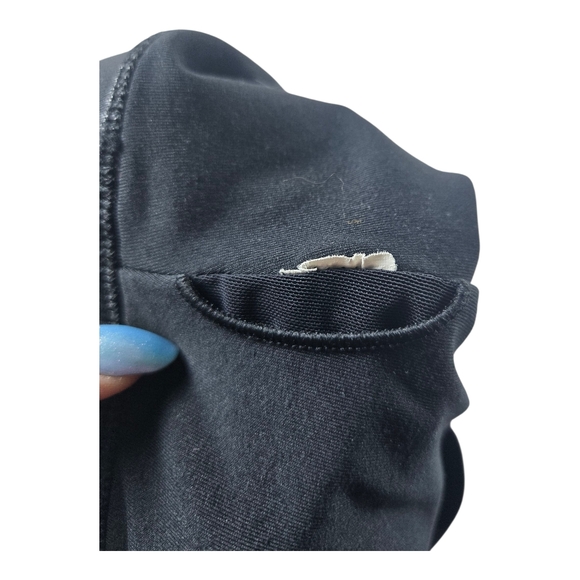 Fableticd Shiney Razorback Women's Black Sports Bra - Picture 6 of 7